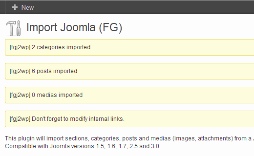 افزونه انتقال از جوملا به وردپرس FG Joomla to WordPress