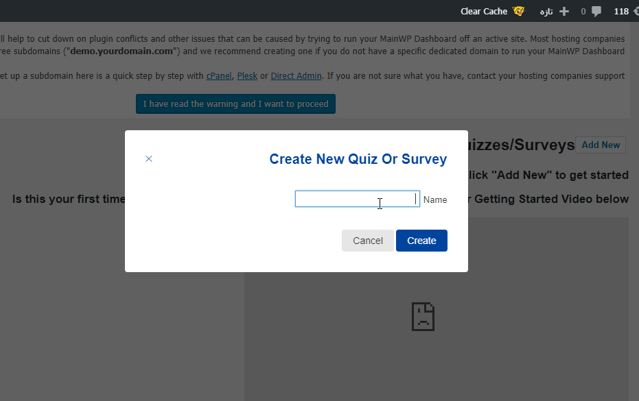 ایجاد آزمون آنلاین در وردپرس با افزونه Quiz And Survey Master