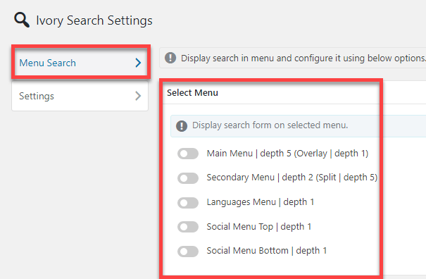اضافه کردن فرم جستجو به سایت وردپرس با افزونه Ivory Search
