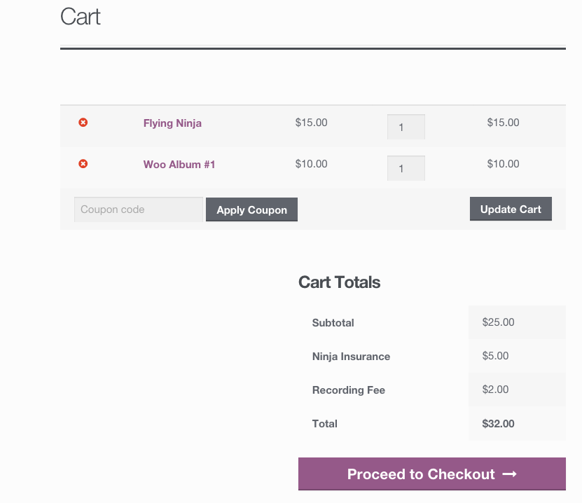 نمایش هزینه اضافی محصولات ووکامرس با افزونه WooCommerce Product Fees