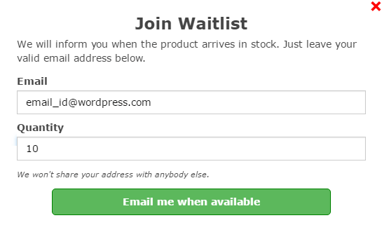 اطلاع رسانی از موجود شدن محصولات در ووکامرس WooCommerce Waitlist