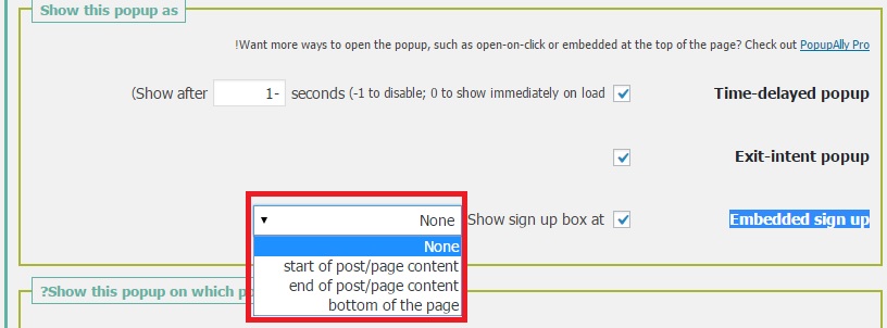 ایجاد پنجره پاپ آپ فرم ثبت نام در وردپرس با افزونه PopupAlly