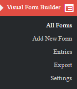 ساخت انواع فرم در وردپرس با افزونه Visual Form Builder