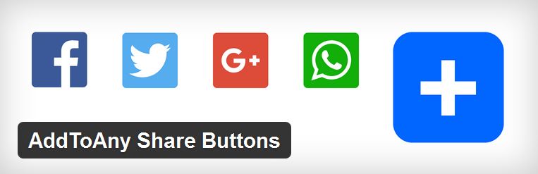 دکمه های اشتراک گذاری در شبکه های اجتماعی با افزونه AddToAny Share Buttons