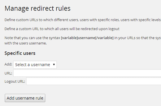 هدایت کاربران به صفحه خاص پس از ورود با افزونه Peter’s Login Redirect
