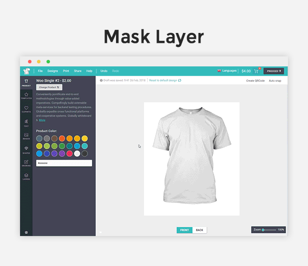 اسکریپت طراحی آنلاین محصول Lumise